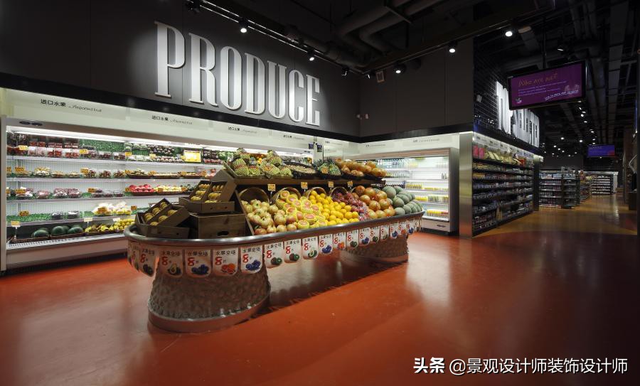 商场店铺设计案例图纸,超市设计图解大全