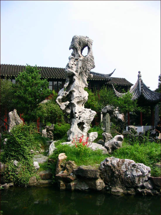 太湖石千古名石,太湖石干石