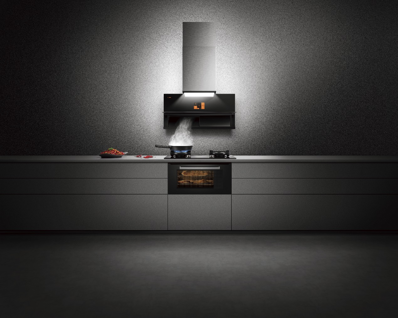 猛火爆炒烟油多？用方太轻松烹饪不惧油烟