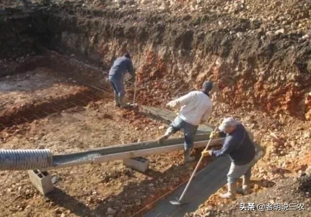 农村自建房毛石基础做法,农村自建房毛石基础施工过程