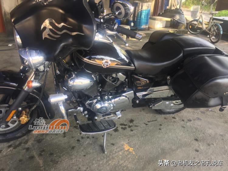 钱江摩托改成哈雷,钱江发动机改铃木150发动机