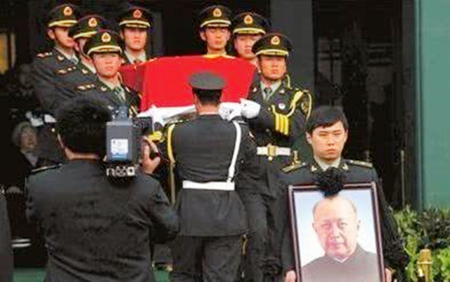 钱学森逝世三军仪仗队,钱学森国葬仪式三军仪仗队