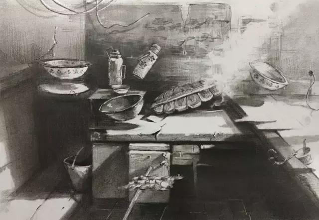 清华美院素描高分卷怎么画,清华美院高考素描