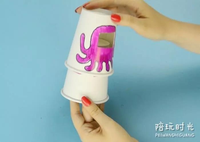 纸杯有趣玩法,纸杯能做出来什么样的东西呢