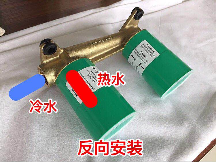 入墙水龙头开槽深度,暗藏预埋式水龙头效果图