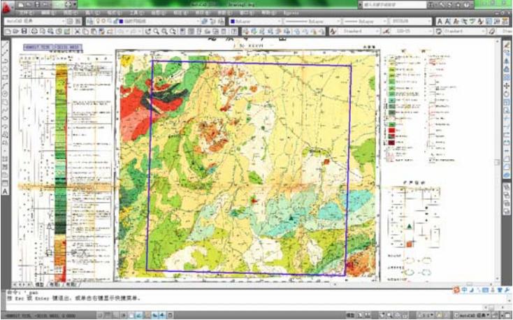 cad栅格捕捉绘图,cad地图描图建模