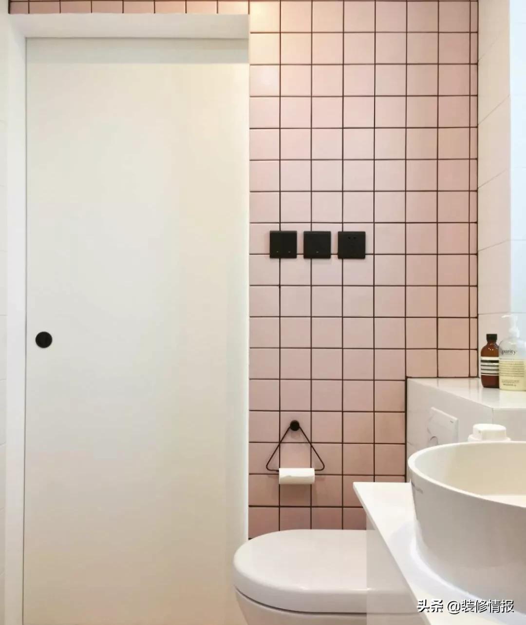 小户型卫生间平面布局最佳效果图,正方小户型卫生间设计布局