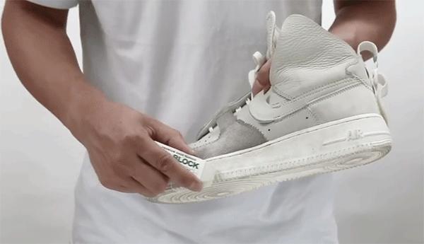 白球鞋说脏就脏？一块橡皮擦，一擦即净，无需水洗