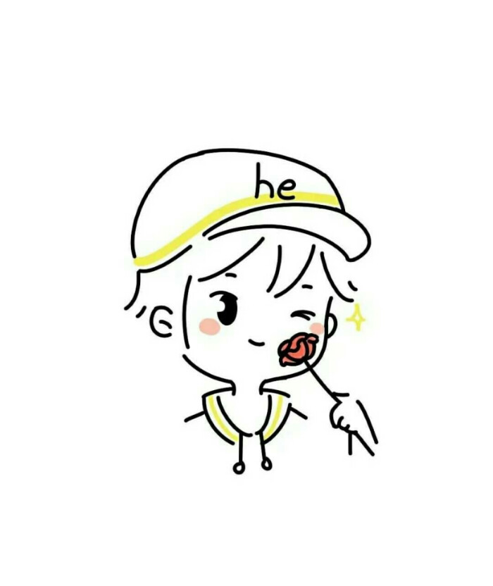 简笔画小人头像九宫格,简笔画小人情侣头像一对