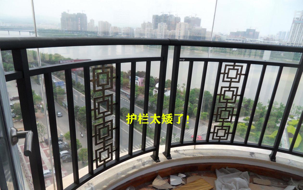 阳台护栏增高不封窗,阳台护栏加高安全