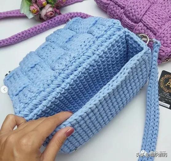 时尚洋气包包做法,时尚包包教程钩织