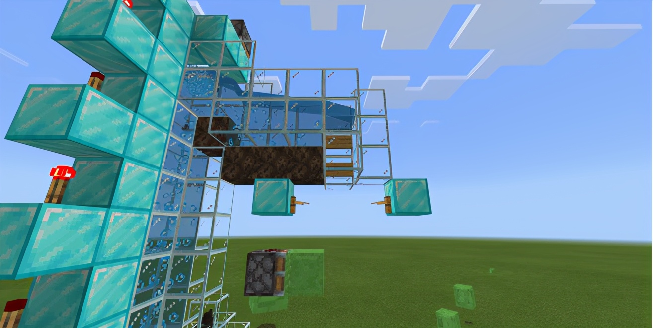 我的世界黑科技防御塔建造,十倍奉还