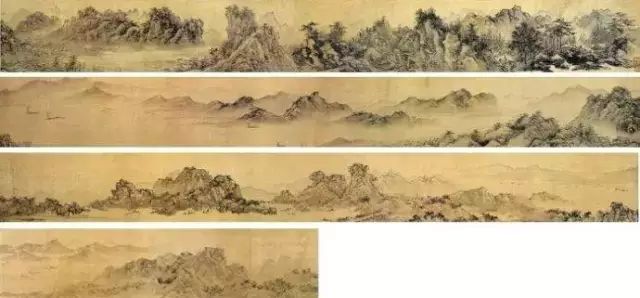 明代夏芷国画山水作品高清大图,明代100幅山水精品赏析第二辑