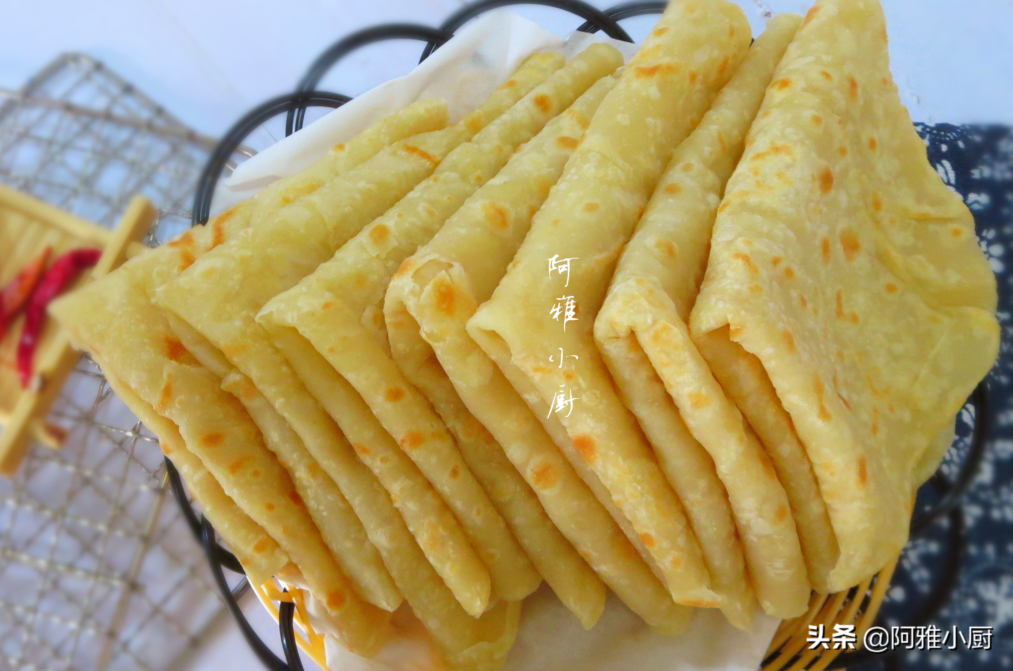 烙饼面怎么和烙出来柔软,家常烙饼面的和法