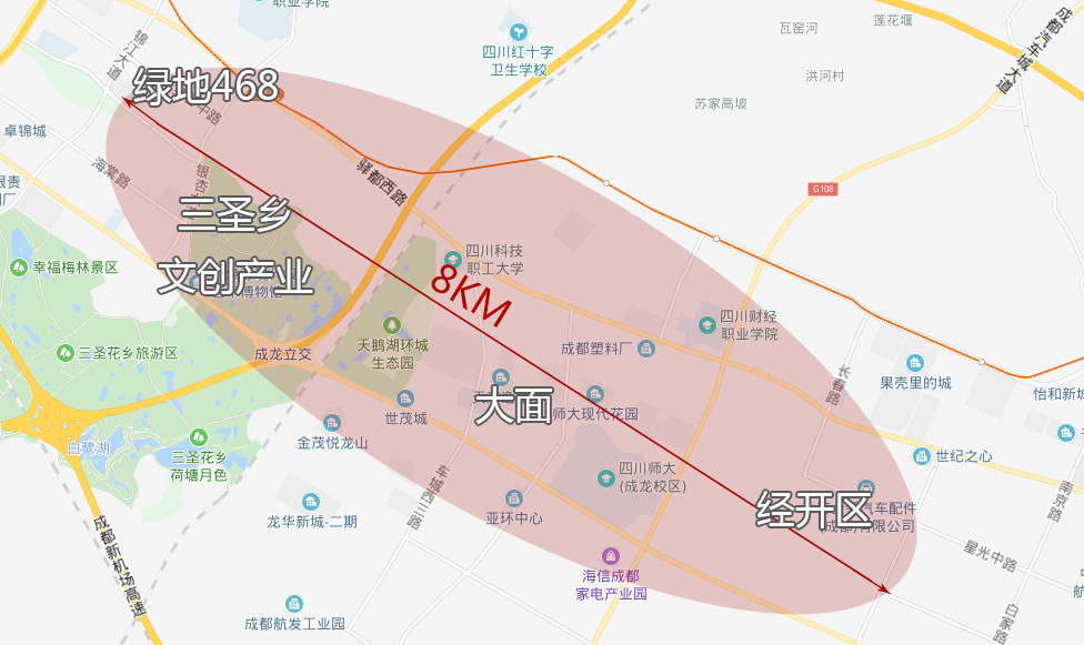 成都东进淮口,成都第三环线