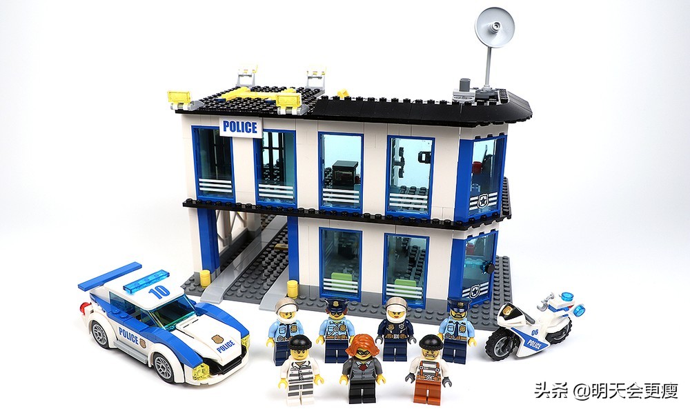 乐高60141警察局,乐高积木警察系列发展史