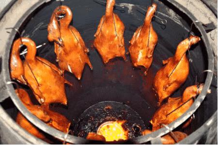 油亮烧鹅,烧鹅颜色油亮