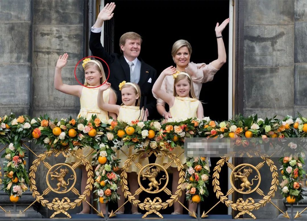 荷兰王后和女儿,荷兰王后女儿