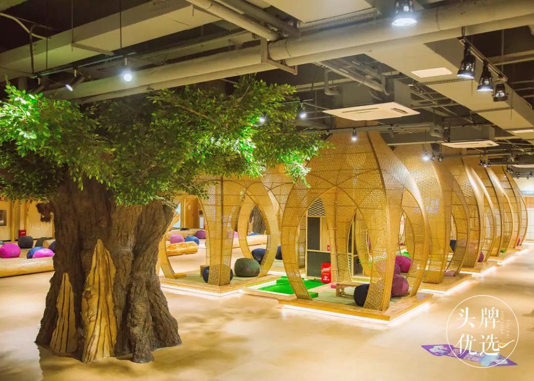 儿童汗蒸温泉儿童乐园,汗蒸大厅加儿童乐园图片