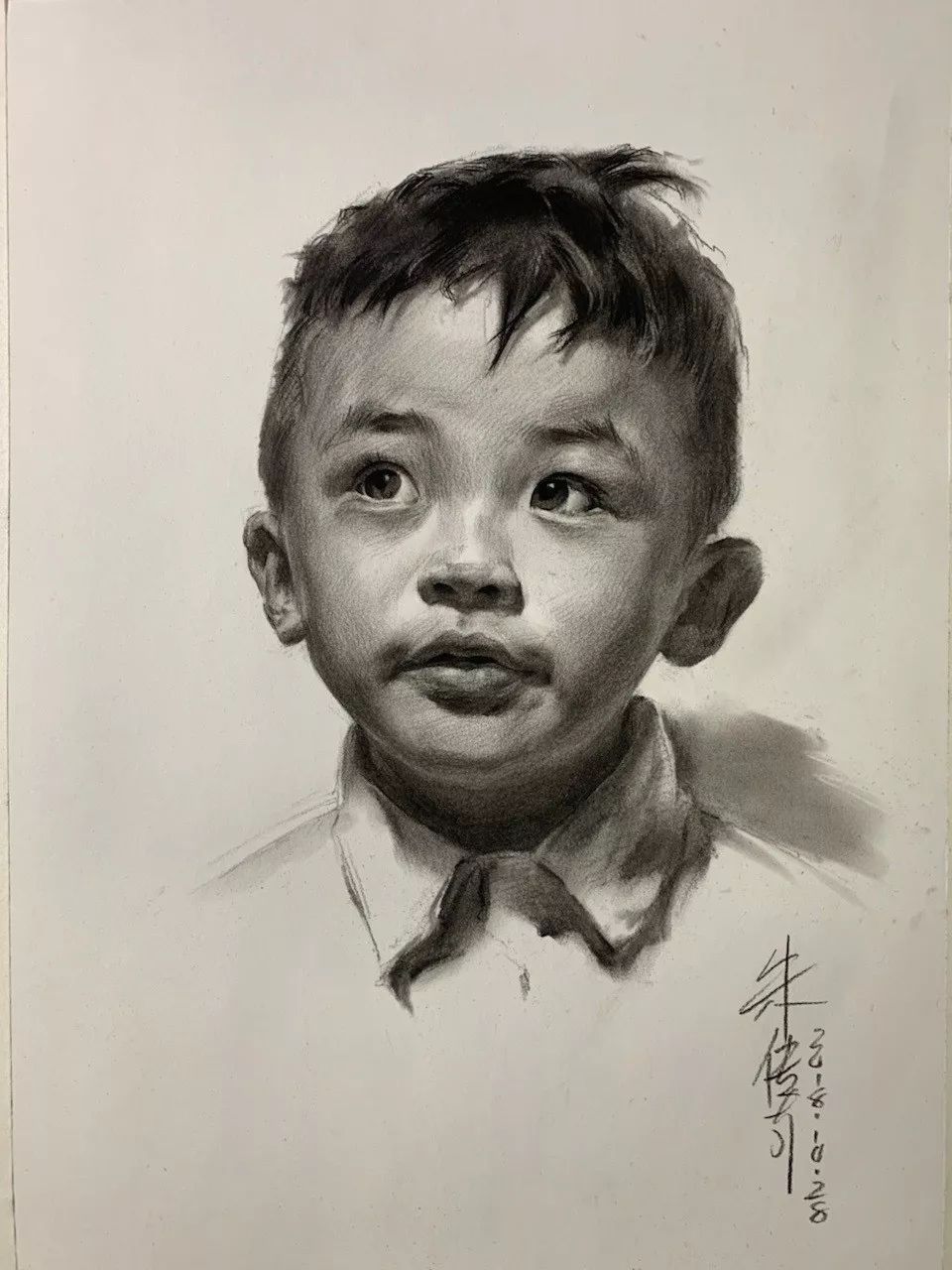 央美朱传奇试卷,央美朱传奇当年的作品