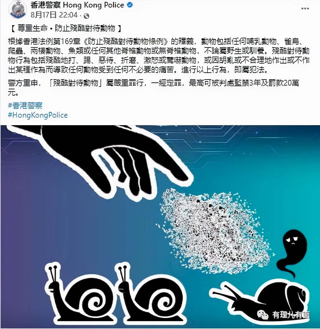 香港博士生杀蜗牛犯了什么罪,博士生伤害蜗牛被捕赚金币