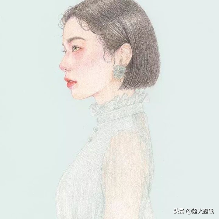 韩国高颜值小姐姐学了6年的绘画,却治愈了全网18万粉丝