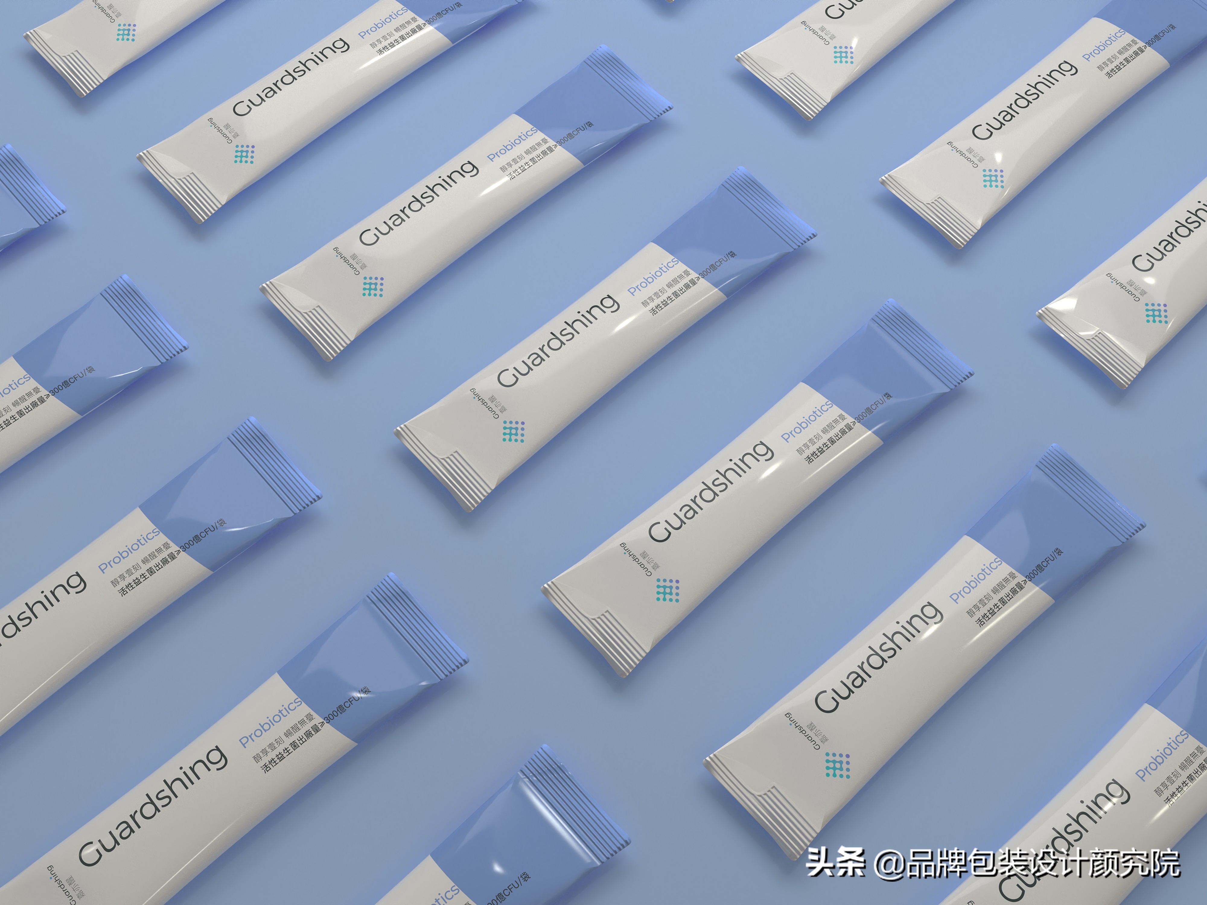 嘉亦奕和嘉益醒×Helllolink|益生菌包装设计