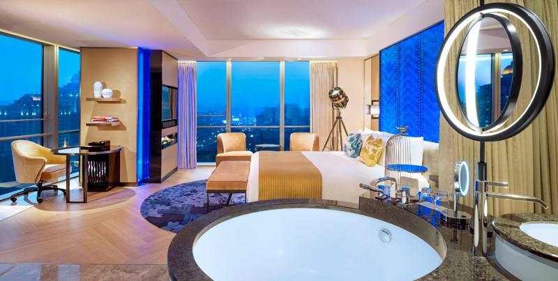 北京东城索菲特大酒店地址,北京索菲特大酒店豪华大床