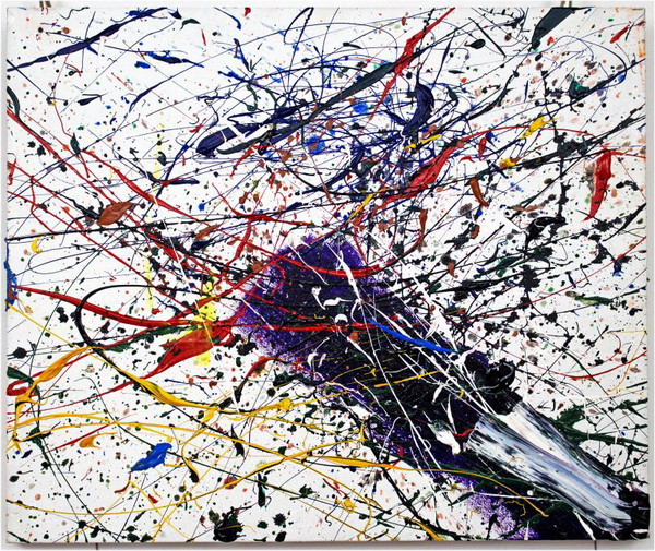 波洛克的艺术作品,波洛克的滴流艺术