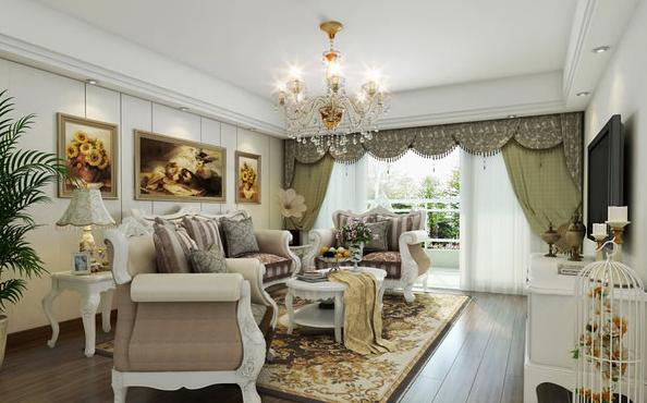 欧式沙发适合多大尺寸的客厅,客厅最流行的欧式沙发款式