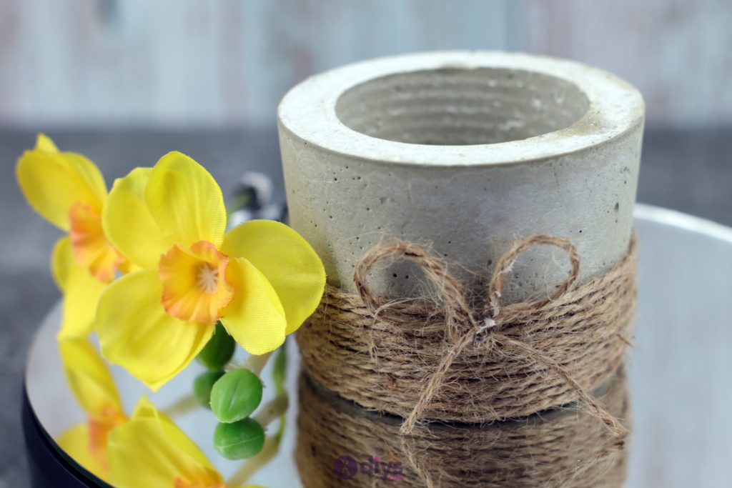 diy水泥花盆,混凝土花盆模具的操作过程