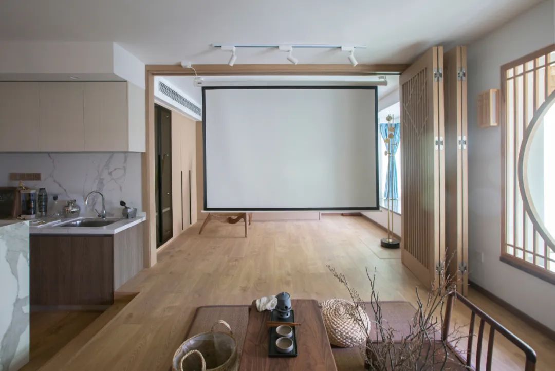 小户型简单大空间设计,75平方现代简约设计