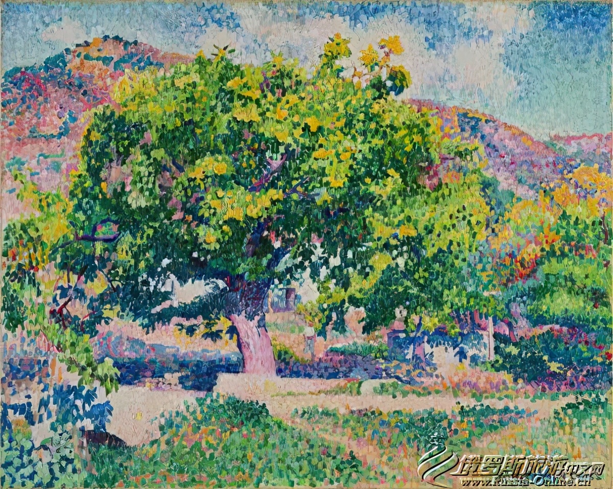 梵高莫奈的画藏在哪里,莫奈高更画