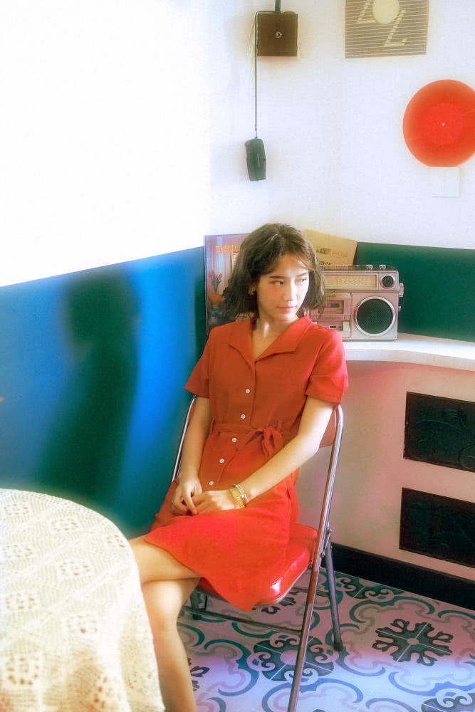 复古港风少女写真集,美少女复古风写真