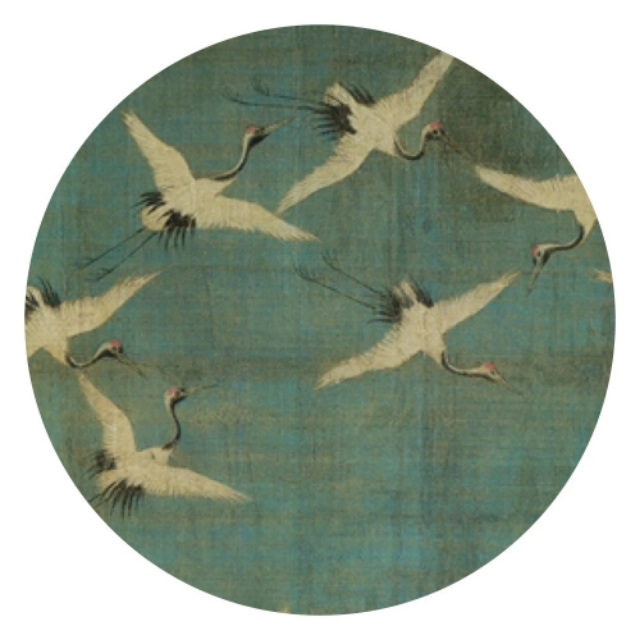 宋代名画瑞鹤图,宋徽宗瑞鹤图挂画