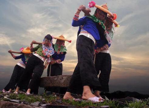 官坝抬工号子,庙宇镇抬工号子视频