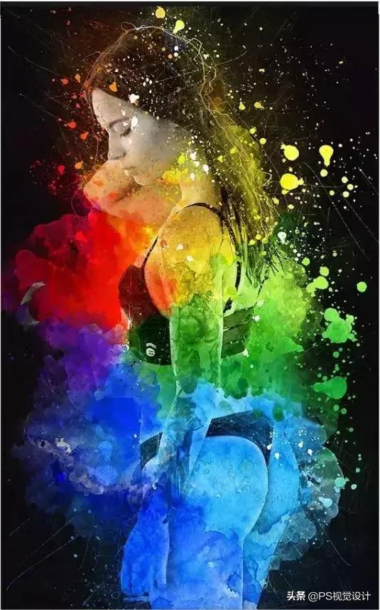 ps水墨画滤镜教程,ps一键水墨画插件教程