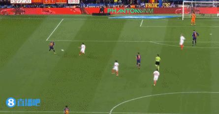 巴萨6-1塞维利亚梅西进几球,巴萨球迷评价梅西一条龙