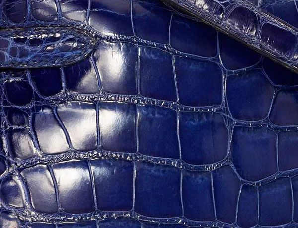 台湾鳄鱼皮皮具品种,黑加仑紫鳄鱼皮品种