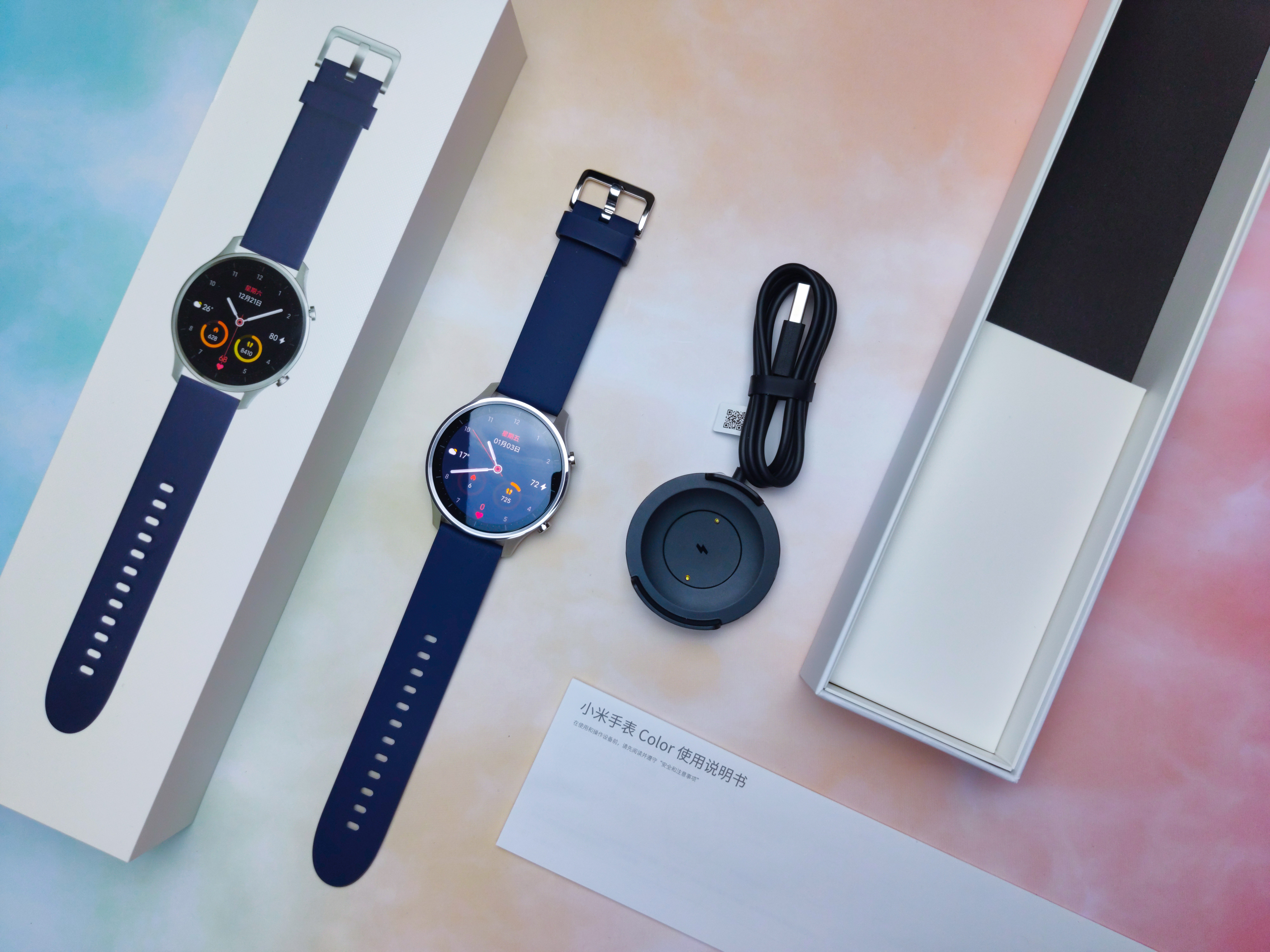 小米手表color活力橙,小米手表color防水测评