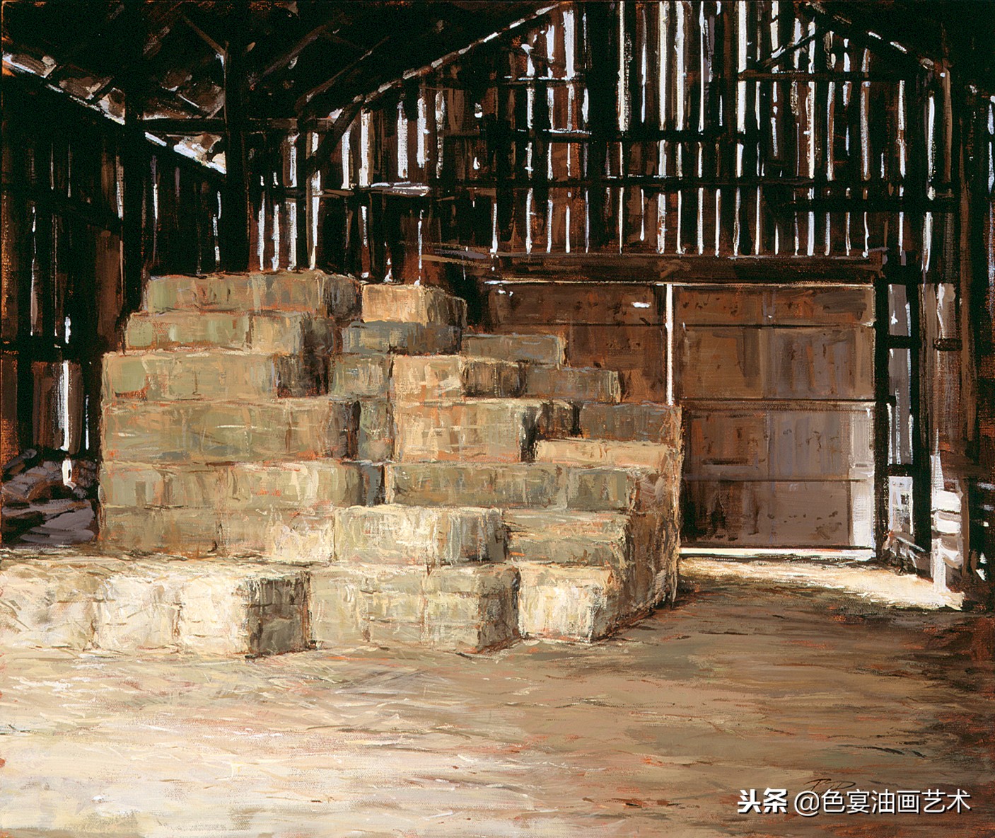 俄罗斯油画大师风景油画教程视频,油画大师油画风景创作教学视频