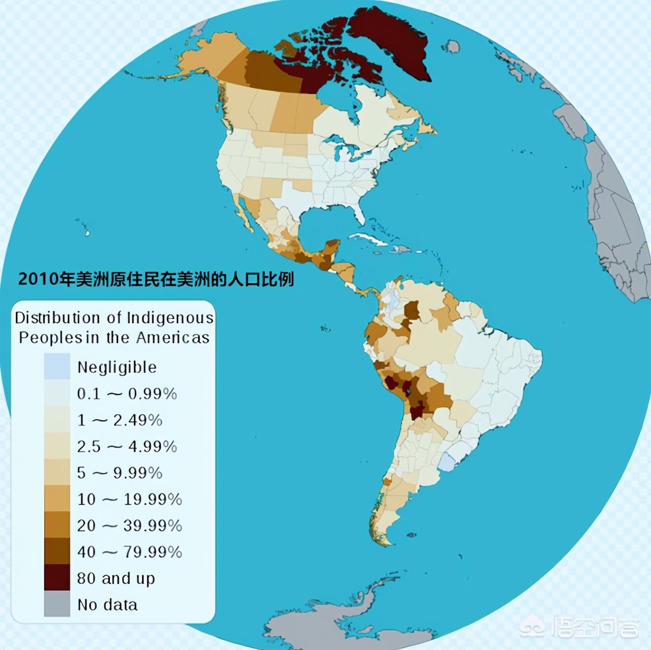 北美洲之前都是黄种人吗,美洲白人多还是混血多