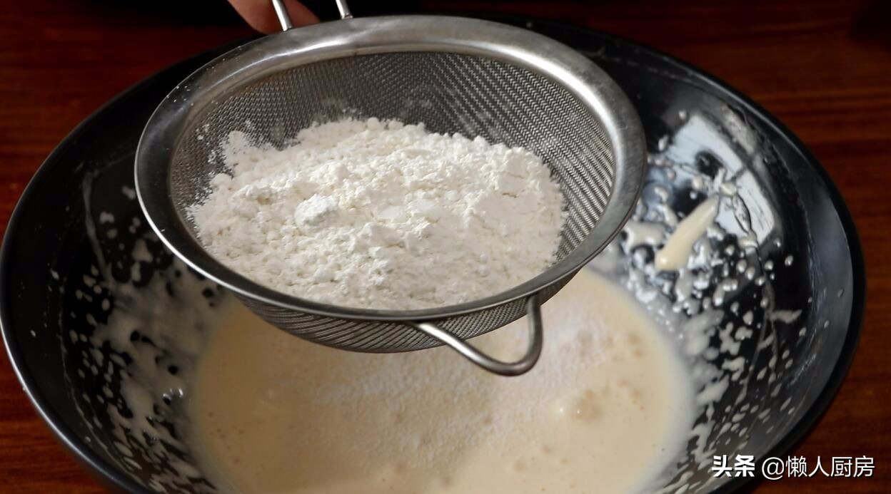 自制无水无油蛋黄小饼干,简单无油饼干做法