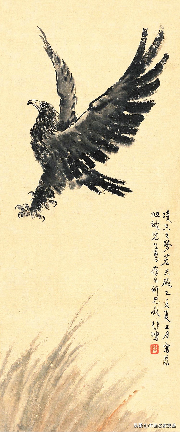 中国画家徐悲鸿图,中国画家徐悲鸿作画