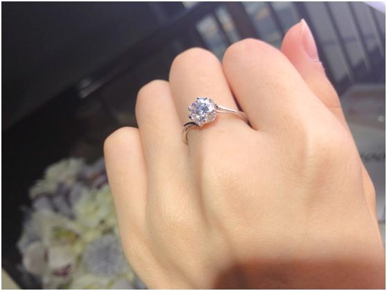 新宝蓝色莫桑钻,莫桑钻40d色