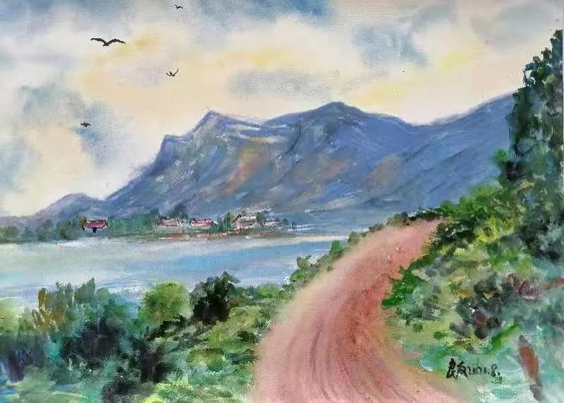 画吧画友作品欣赏,幸福原创画作品