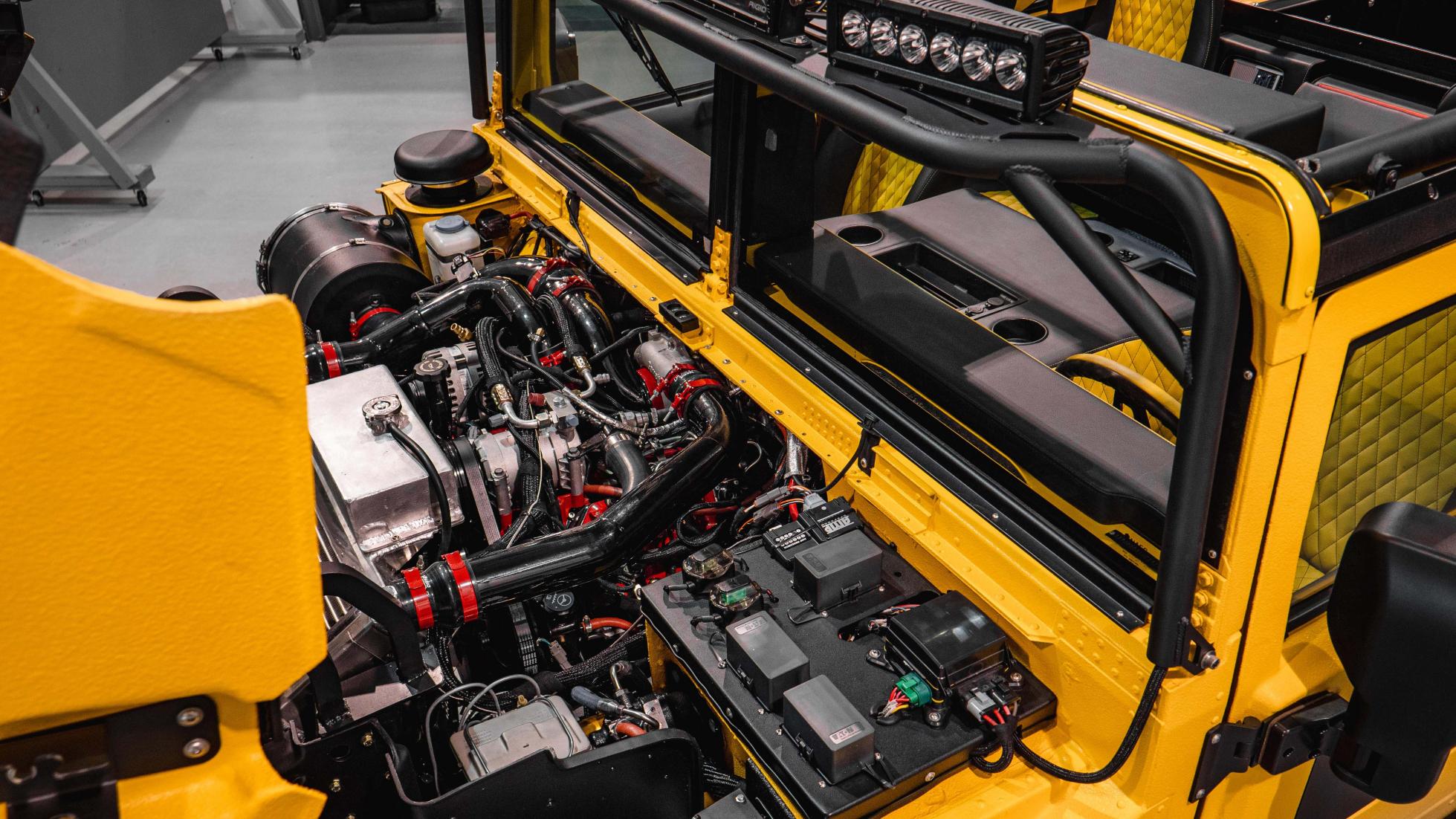 国内悍马h1悍威改装,悍马来袭