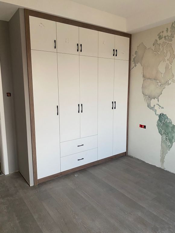 实木多层柜子多少钱一平方合适,历时三个月终于硬装全部完成