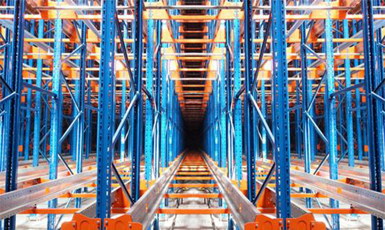 冷库堆垛折叠货架,冷库堆垛架整体式货架