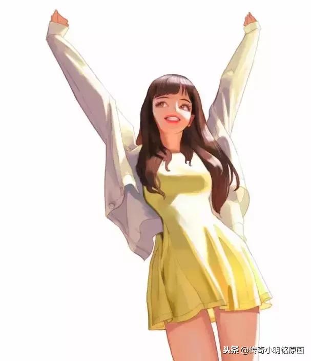 他把恋爱中的姑娘都画成插画，美哭10万宅男！